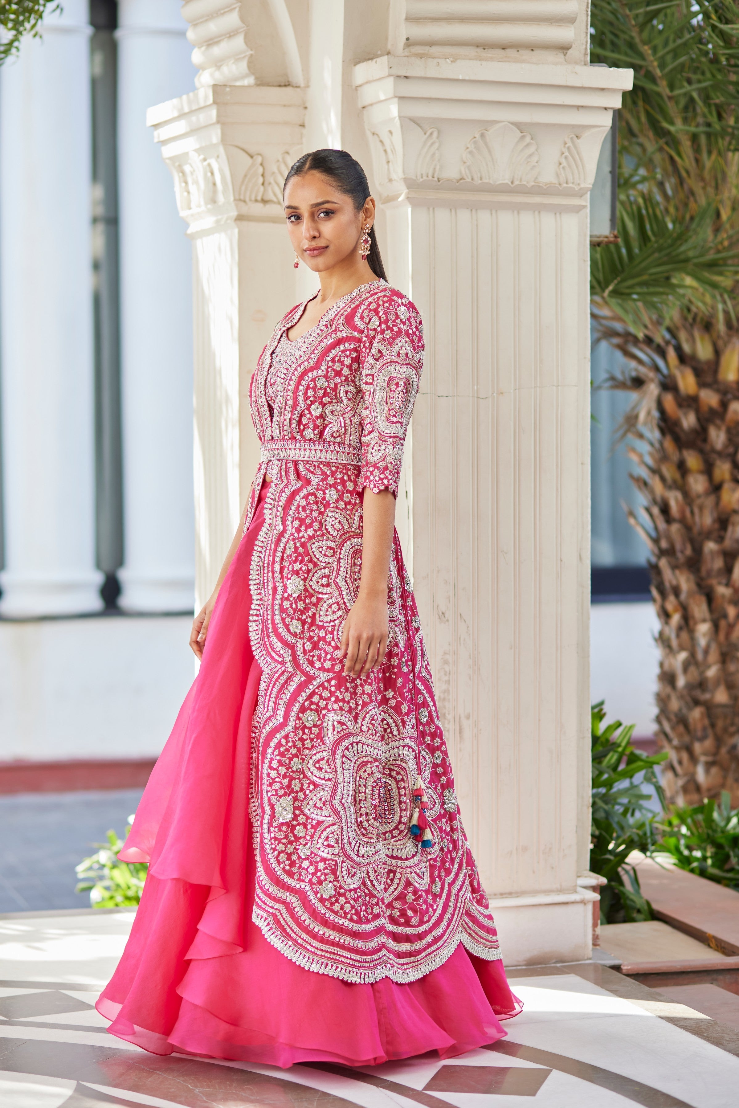 Scarlet Embroidered Jacket