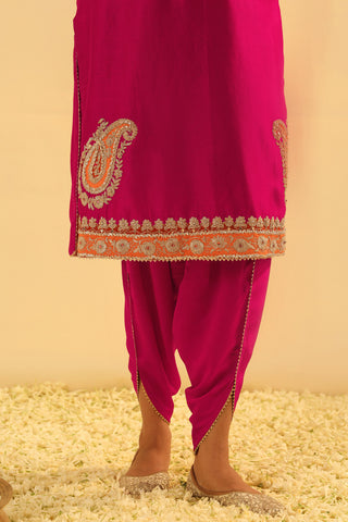 Anjum - Short Kurta with Dhoti