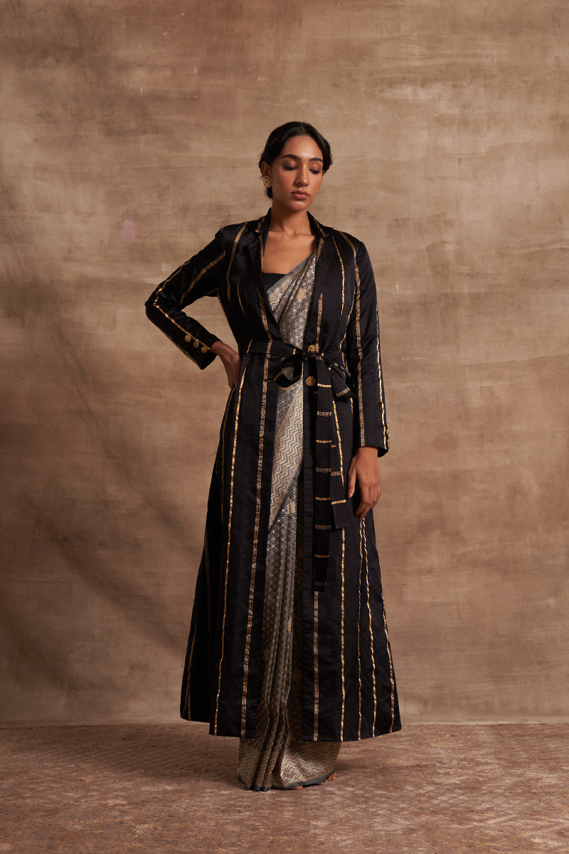 'Surmai' Brocade Benarasi Handloom Jacket