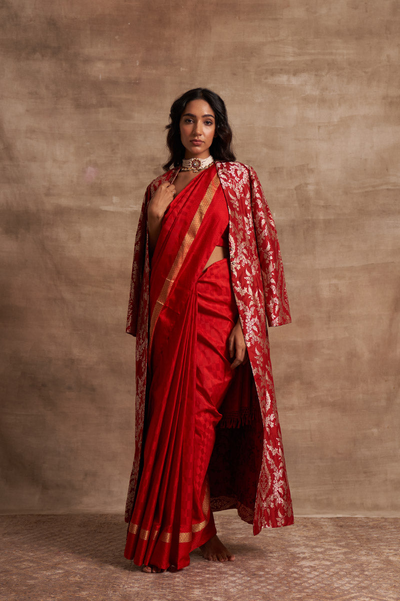 'Swapn Sundari' Brocade Benarasi Handloom Jacket