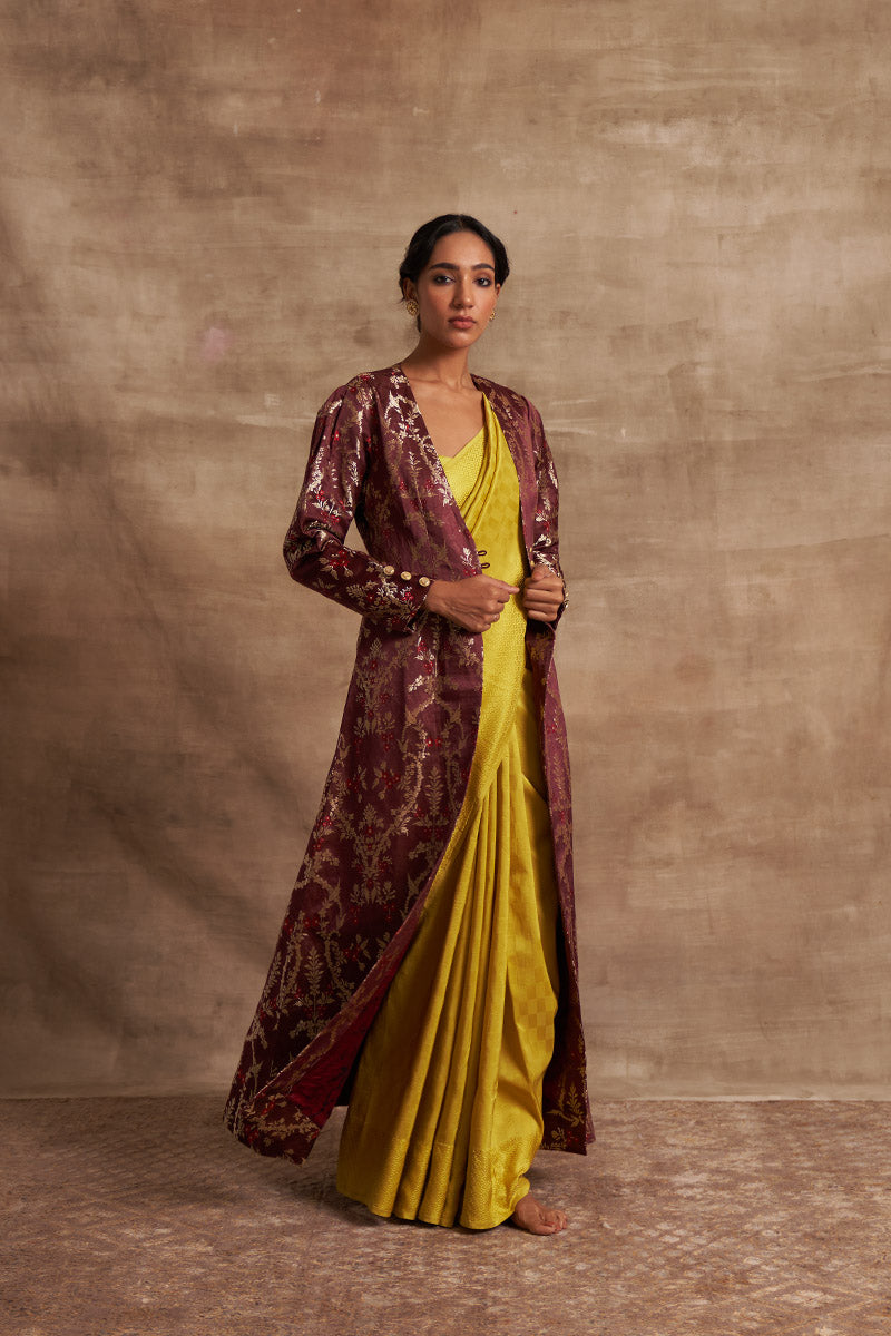 'Mohar' Katthai Benarasi Handloom Jacket