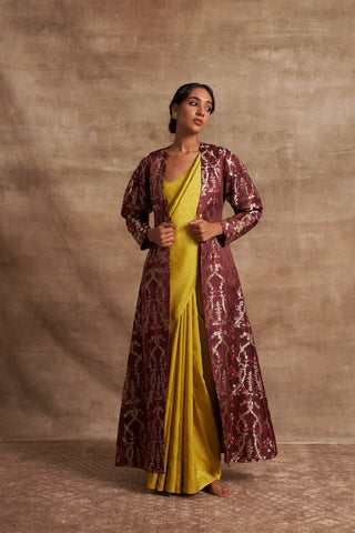 'Mohar' Katthai Benarasi Handloom Jacket