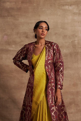 'Mohar' Katthai Benarasi Handloom Jacket