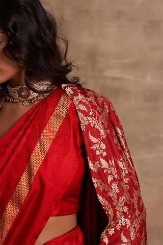 'Swapn Sundari' Brocade Benarasi Handloom Jacket