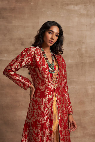 'Swapn Sundari' Brocade Benarasi Handloom Jacket