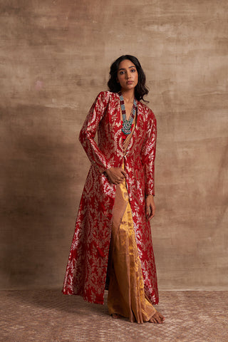 'Swapn Sundari' Brocade Benarasi Handloom Jacket