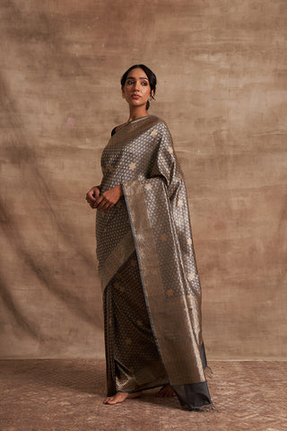 'Jhilmil Sitara' Ektara Benarasi Handloom Sari