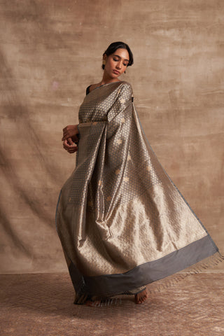 'Jhilmil Sitara' Ektara Benarasi Handloom Sari