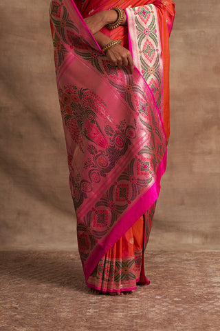 'Sajeeli Sundari' Rani Kadiyal Benarasi Handloom Sari