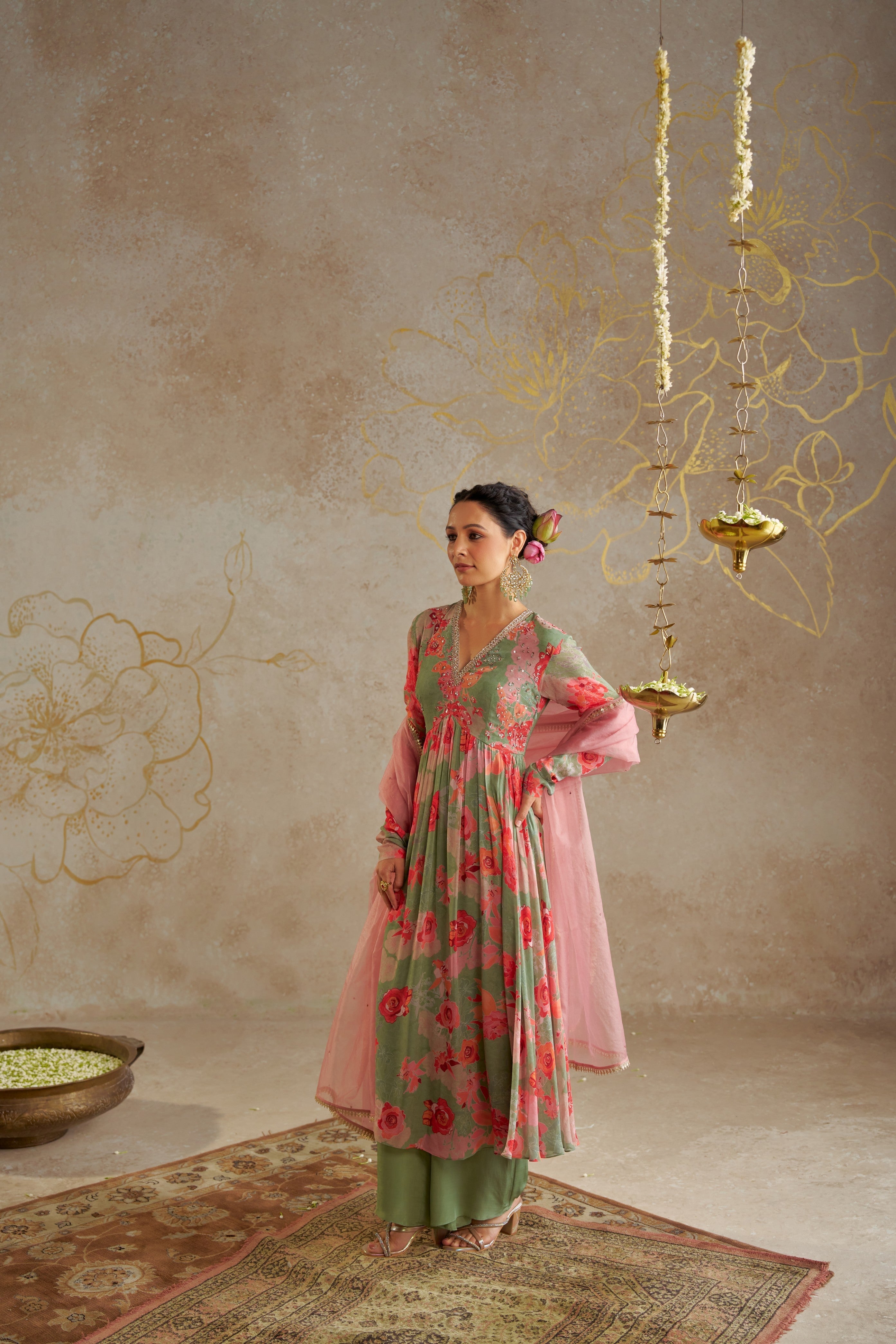 Jade Rose Anarkali