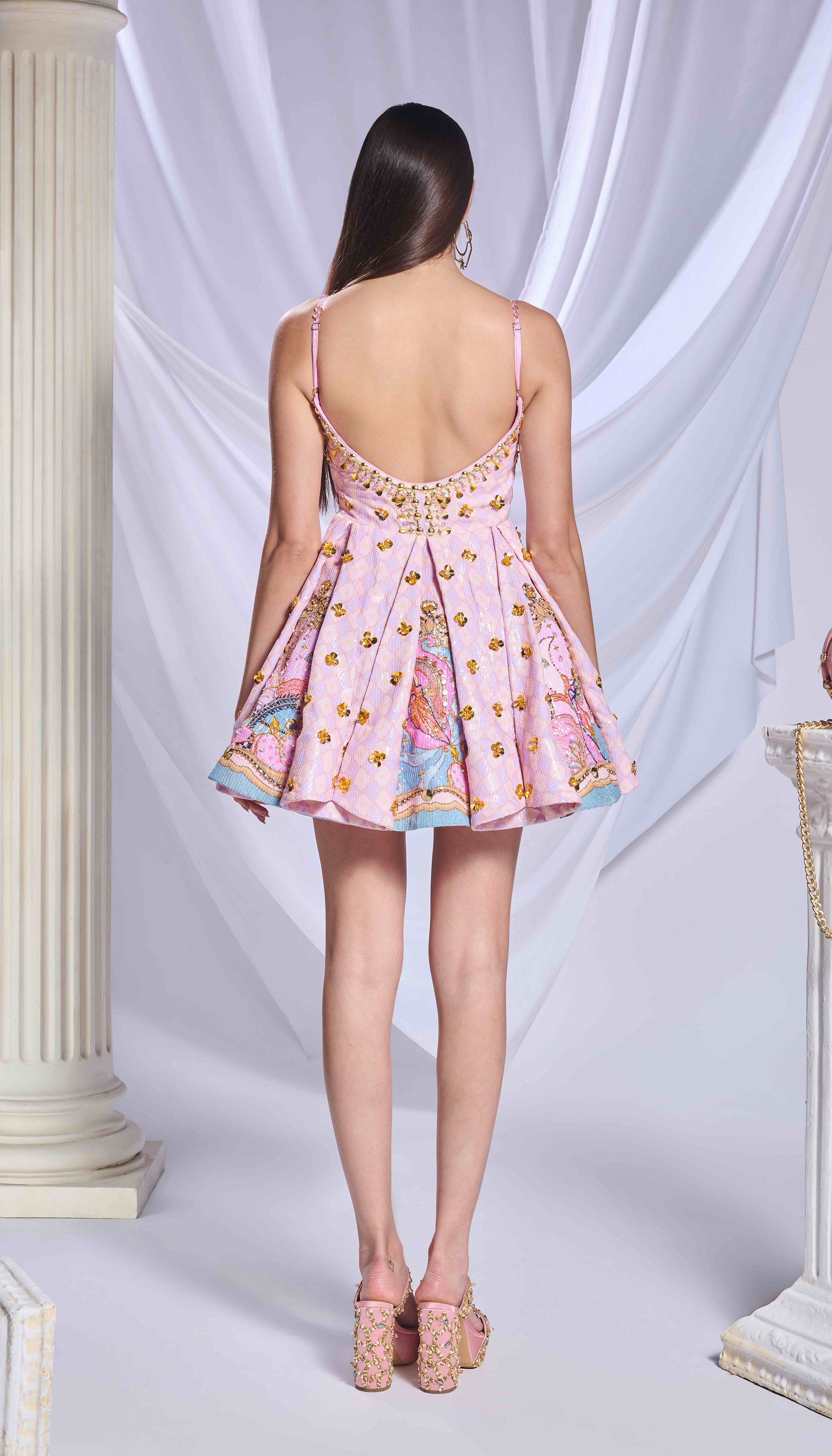 Preach Peach Baby Doll Dress