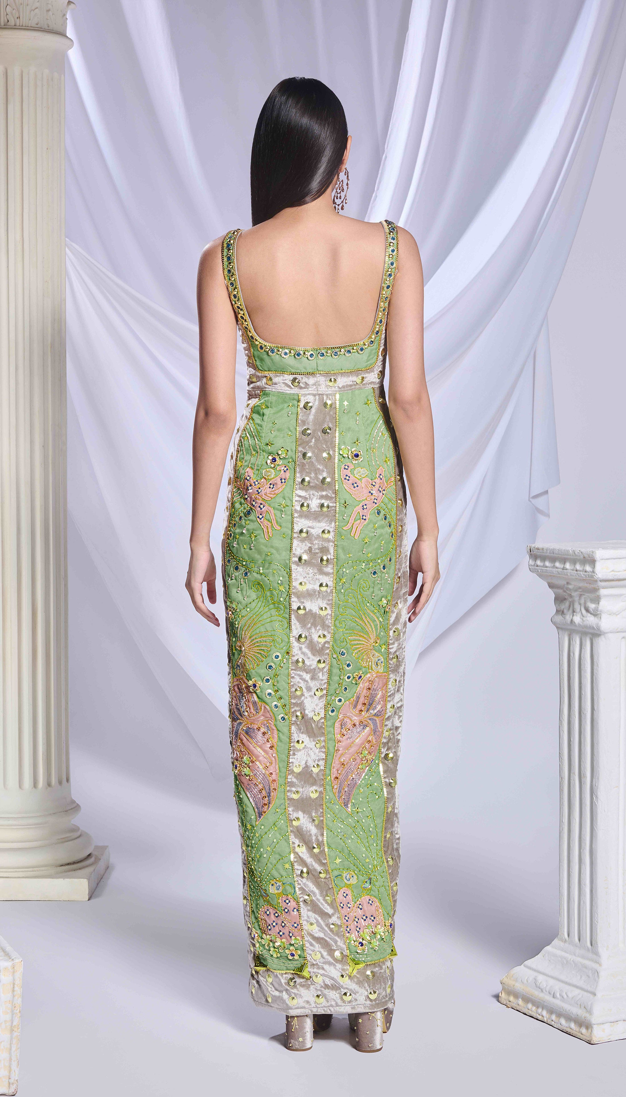 Shamrock shimmy gown