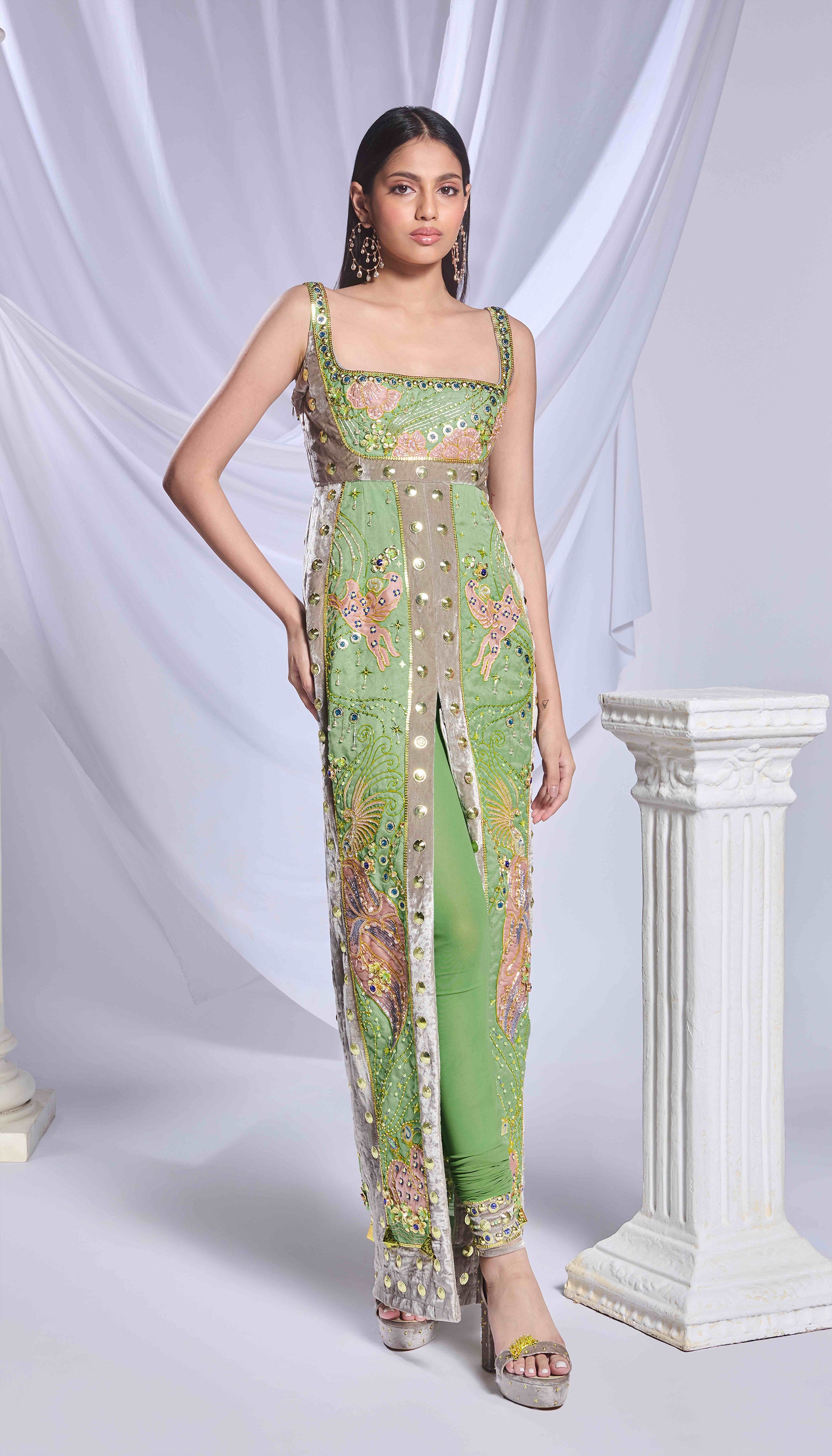 Shamrock shimmy gown