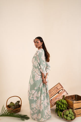 Ocean Blue Kaftan