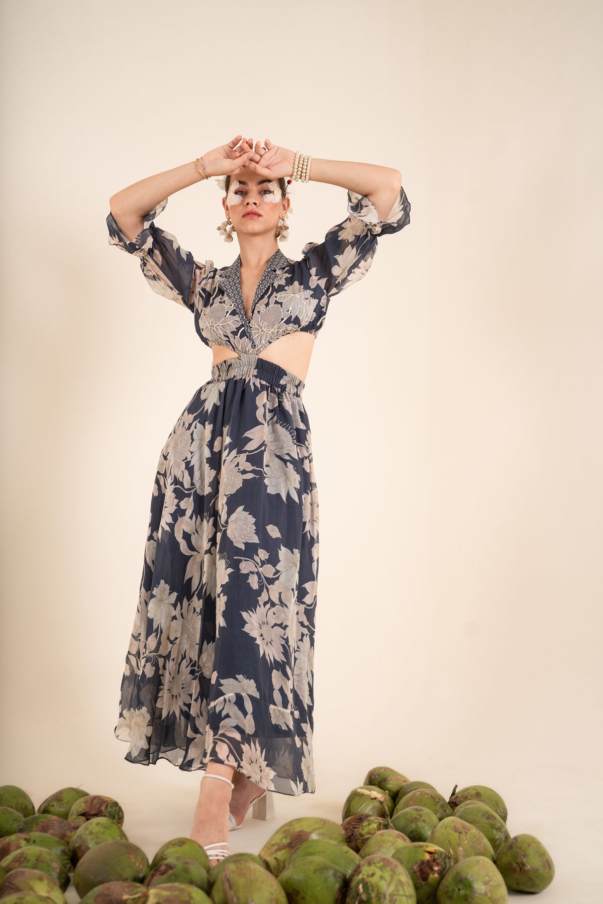 Indigo Blue Maxi Dress