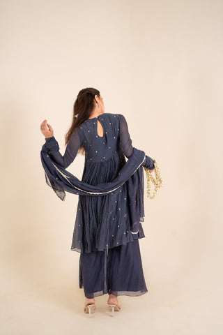 Indigo Blue Kurta Set