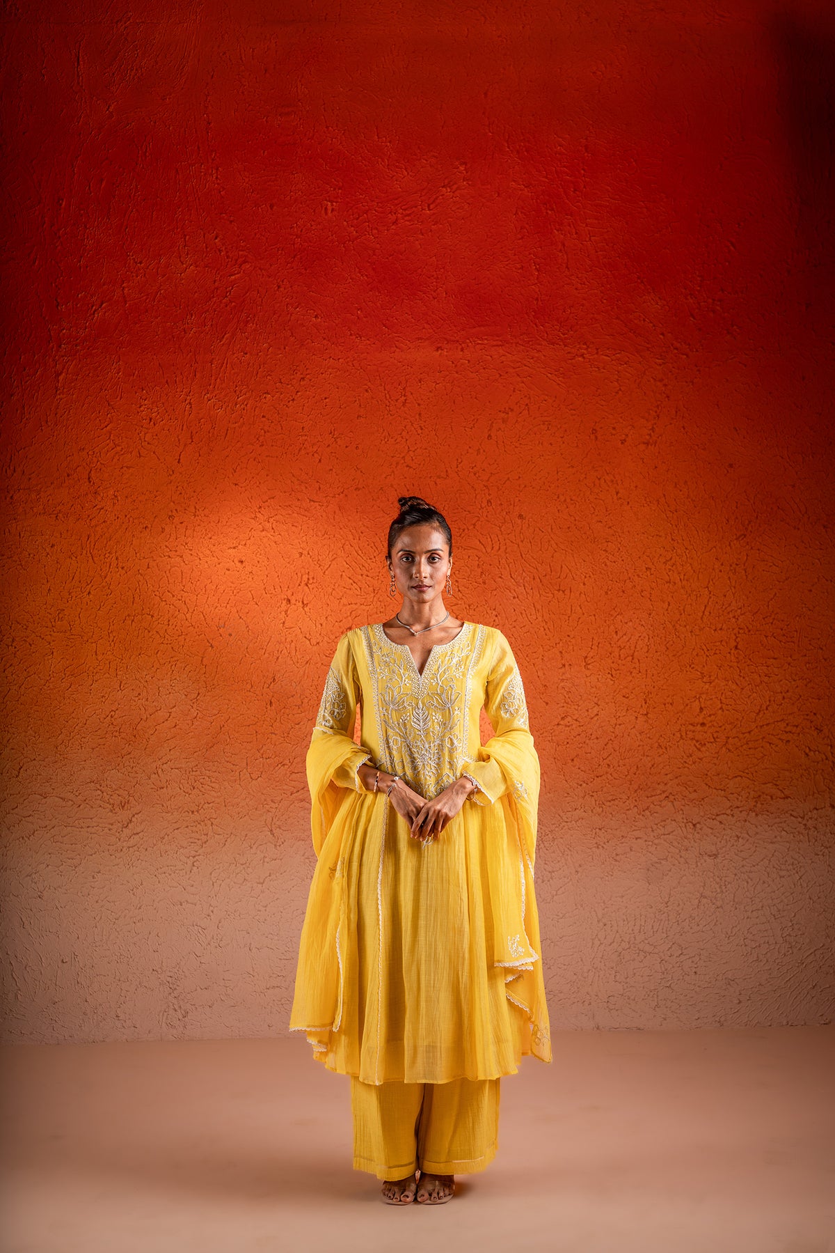 Corn Yellow Kurta Set