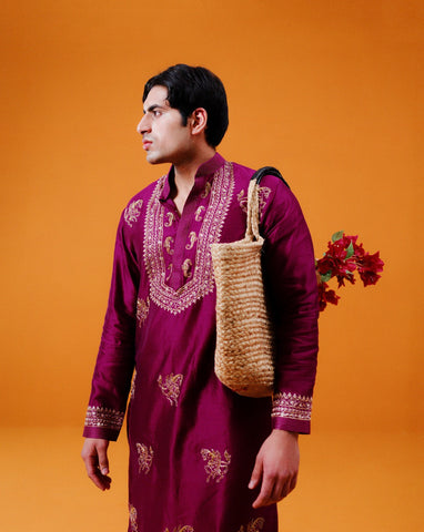 Horse Sea Horse Kurta Set