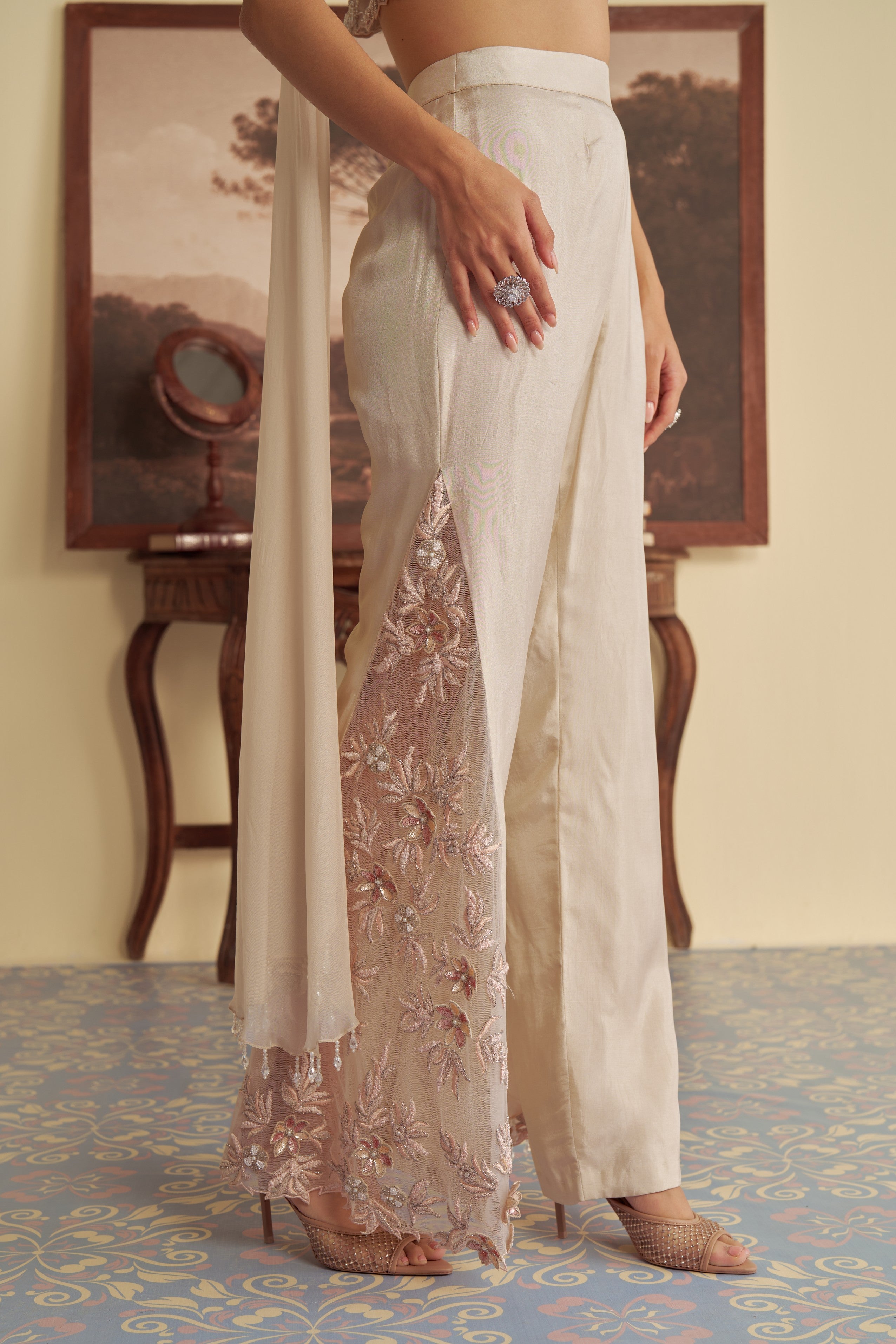 Ivory Mirage kurta set