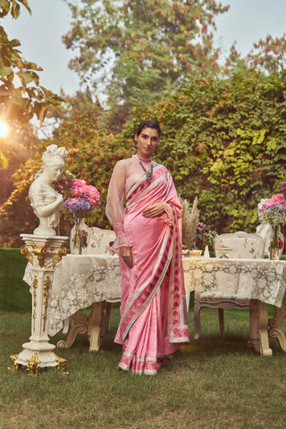 'Lady Chatterley' Kadhua Meenakari Zari Handloom Sari