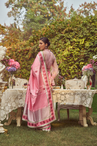 'Lady Chatterley' Kadhua Meenakari Zari Handloom Sari