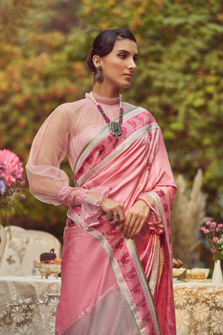 'Lady Chatterley' Kadhua Meenakari Zari Handloom Sari