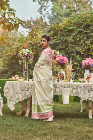 'Lady Chatterley' Kadhua Meenakari Zari Handloom Sari