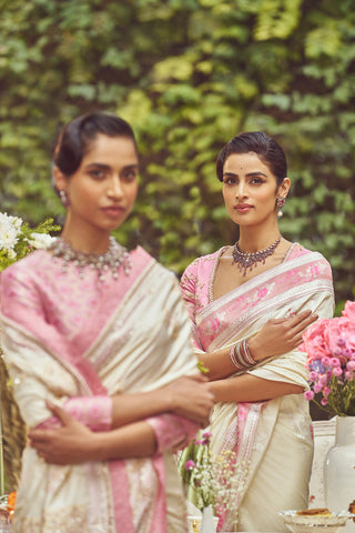 'Lady Chatterley' Kadhua Meenakari Zari Handloom Sari