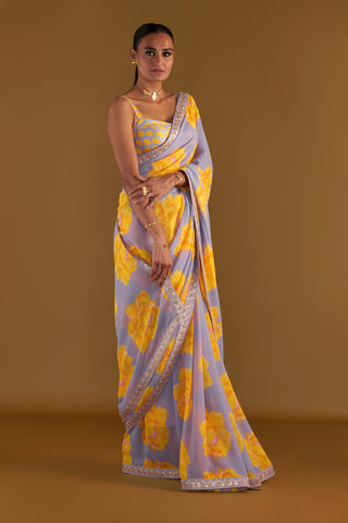 LILAC SUNSHINE MIMOSAS SAREE