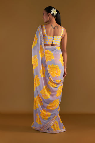 LILAC SUNSHINE MIMOSAS SAREE