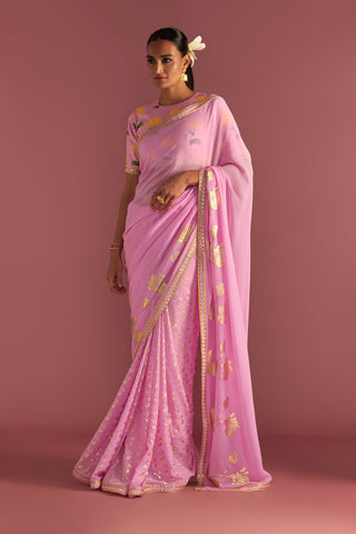 BLUSH SPRINGBUD SAREE