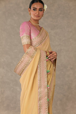 Gold Tissue Saree