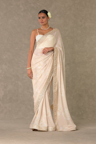 Ecru Gulaab Saree