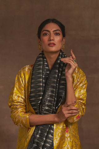 'Sartaaj' Pitambari Tanchoi Benarasi Handloom Jacket