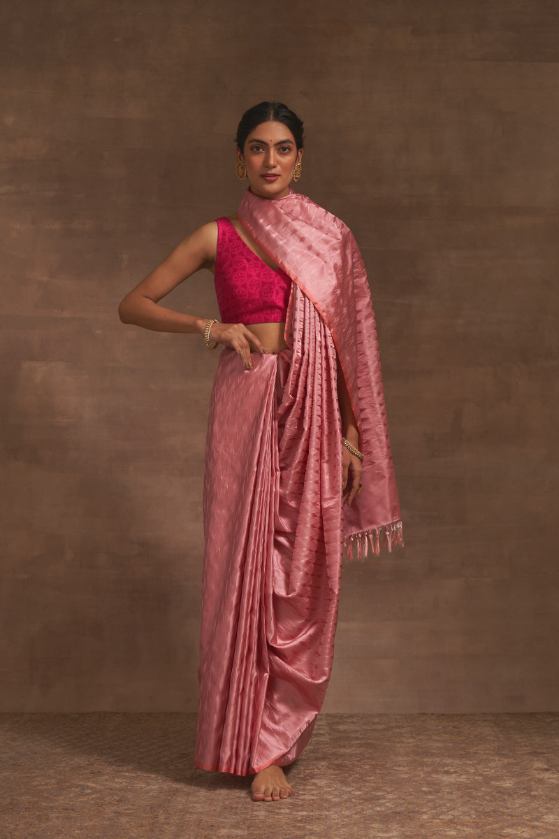 'Piyazi Marmari' Tanchoi Benarasi Handloom Sari