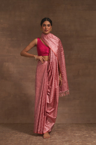 'Piyazi Marmari' Tanchoi Benarasi Handloom Sari