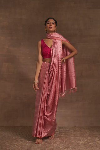 'Piyazi Marmari' Tanchoi Benarasi Handloom Sari