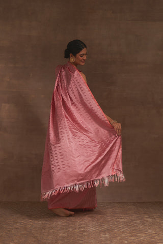 'Piyazi Marmari' Tanchoi Benarasi Handloom Sari