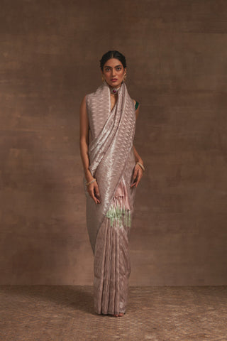 'Suhani Marmari' Tanchoi Benarasi Handloom Sari