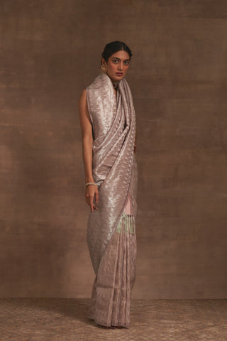 'Suhani Marmari' Tanchoi Benarasi Handloom Sari