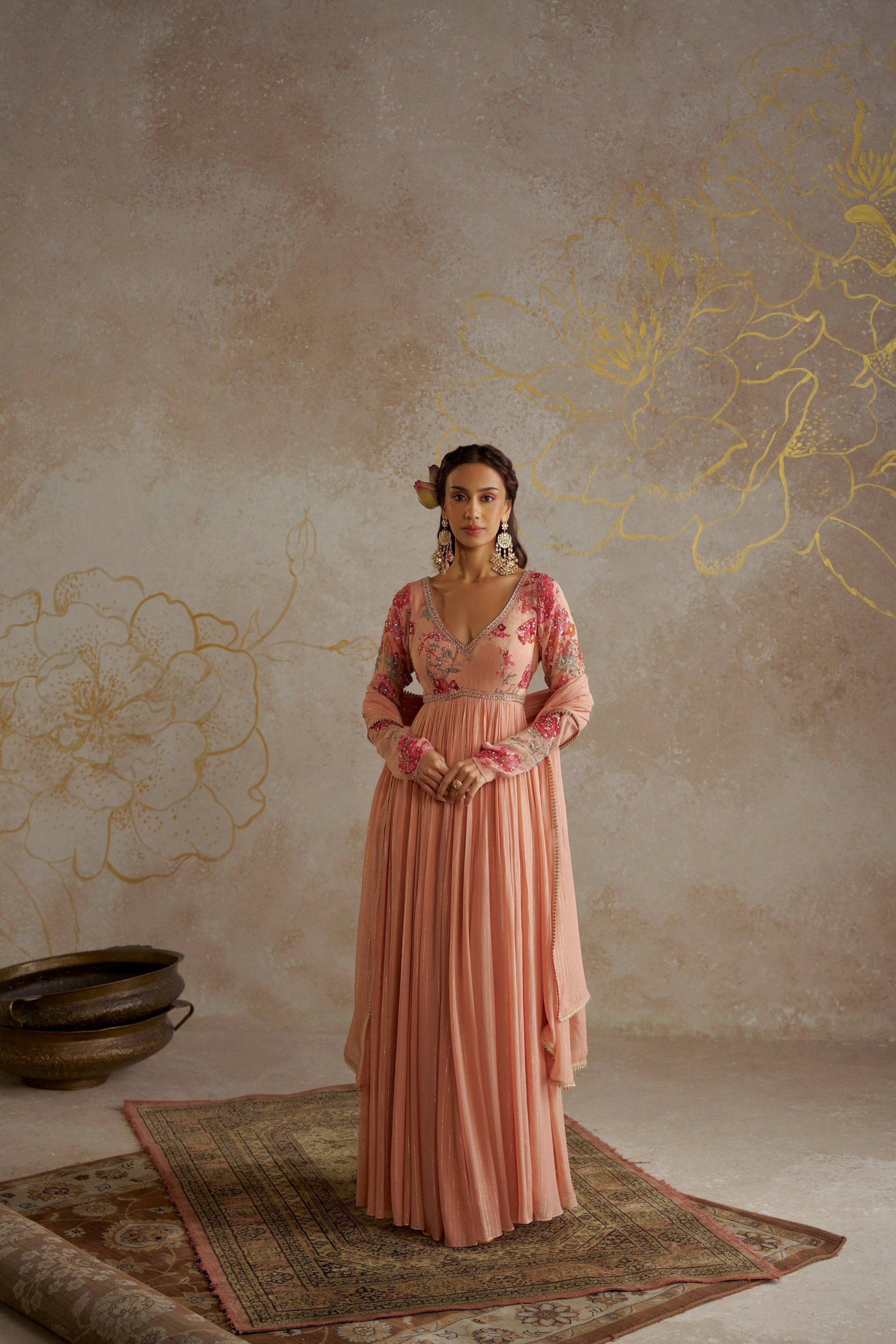 Blush Rose Anarkali