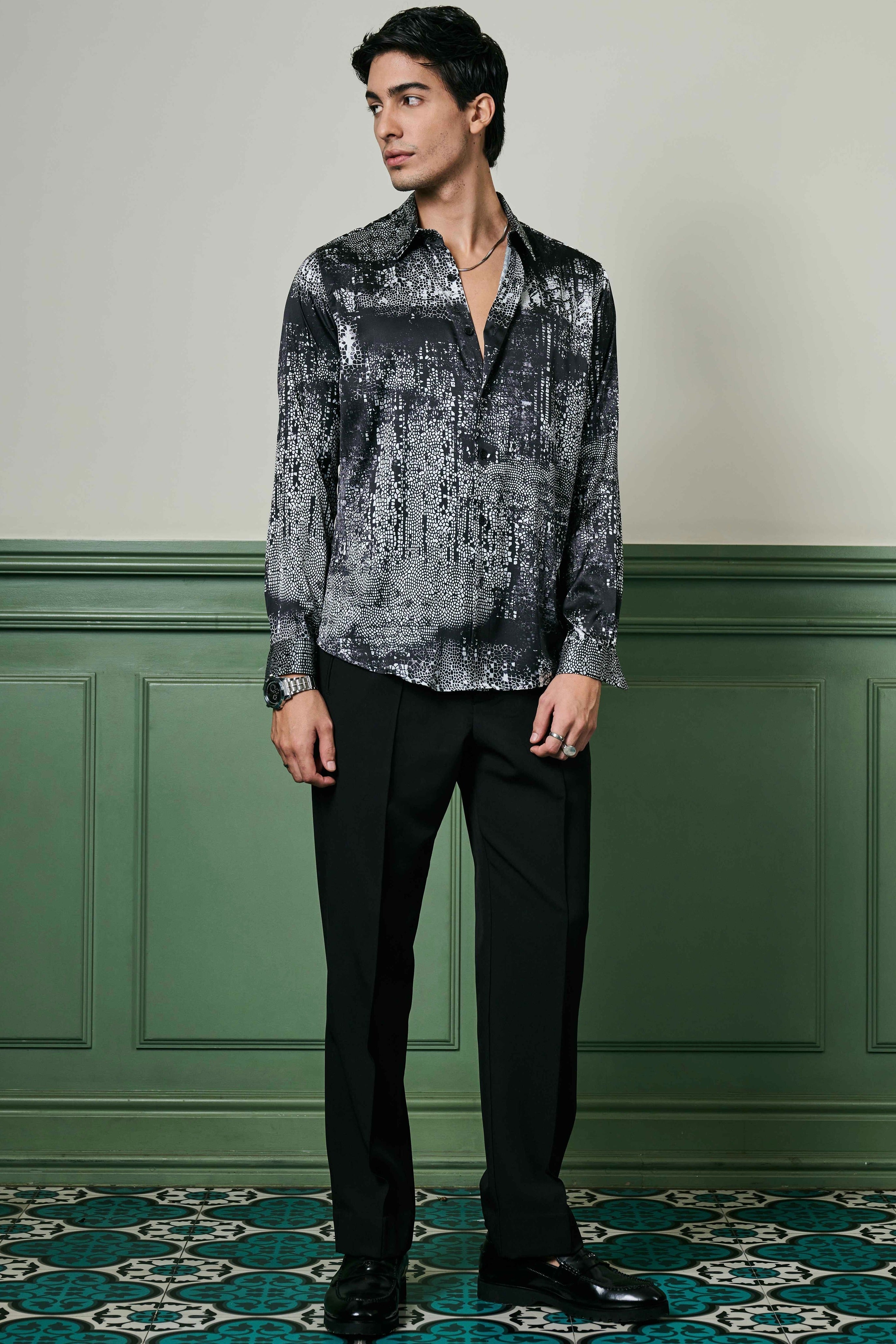 Eclipse Harmony Habutai Silk Shirt