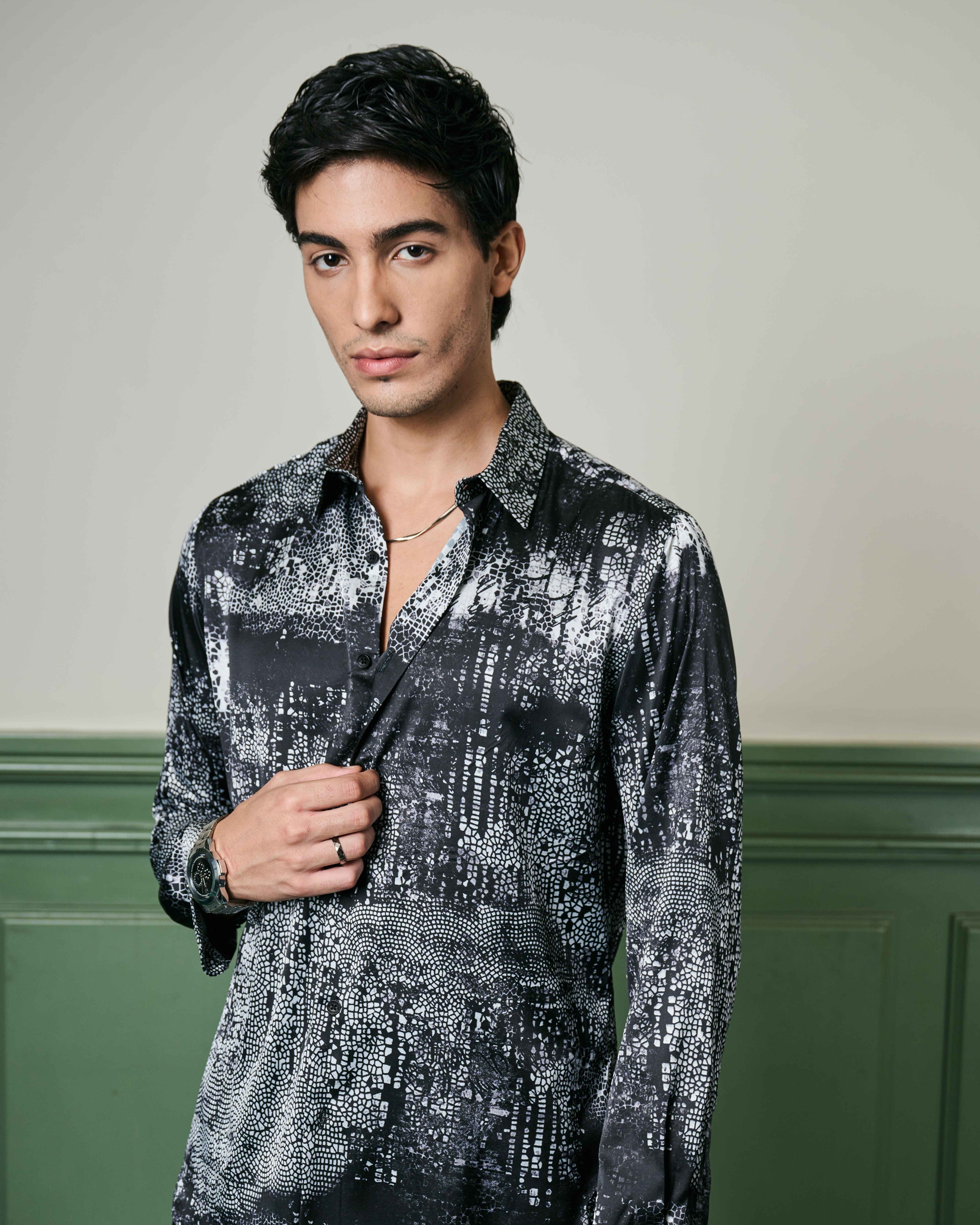 Eclipse Harmony Habutai Silk Shirt