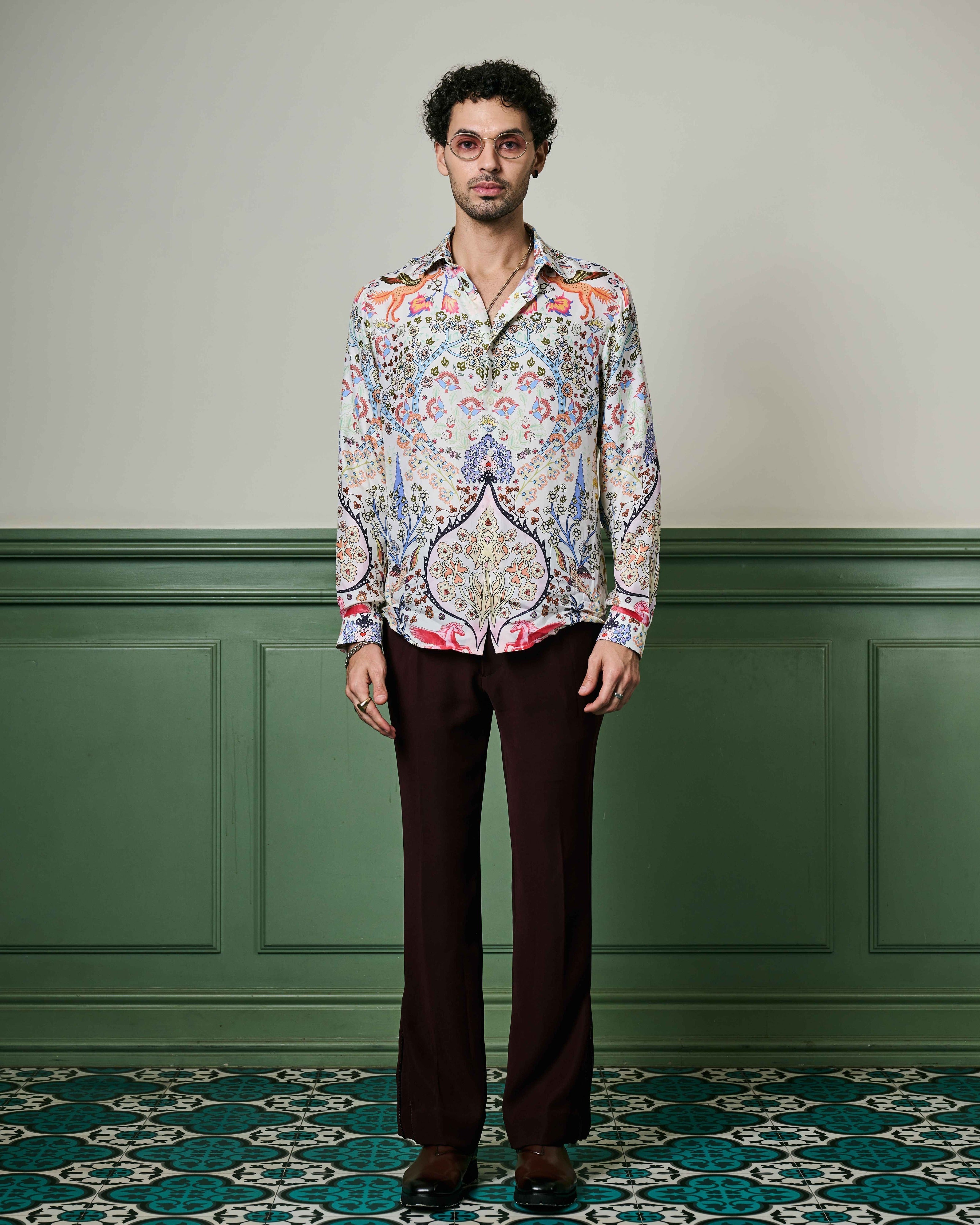 Arcadian Dreams Habutai Silk Shirt