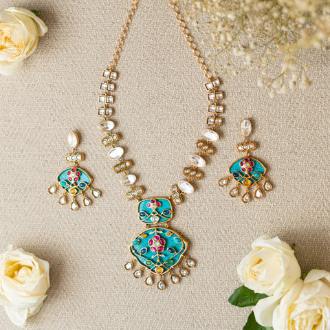 Kundan Necklace Set