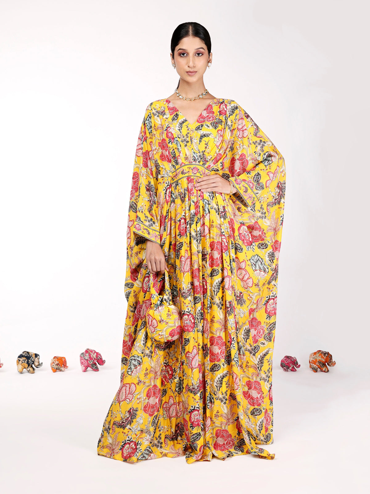 Bahaar Kaftan with seperate inner