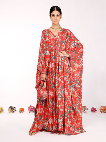 Bahaar Kaftan with seperate inner