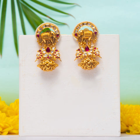 Geetanjali Kundan Earrings